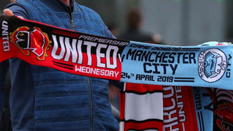 manchester football scarf 